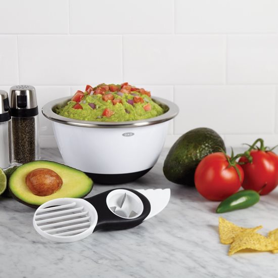 3-in-1 avocado slicer, plastic - OXO