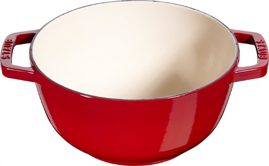 Komplet do fondue żeliwny 20 cm, Cherry - Staub