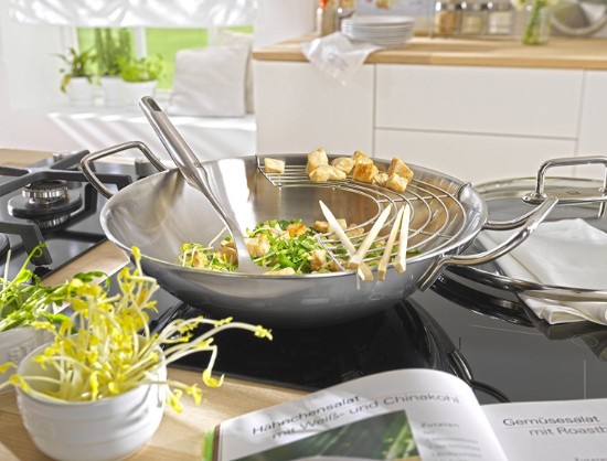Kapaklı wok tavası, 32cm, "ZWILLING Plus" - Zwilling