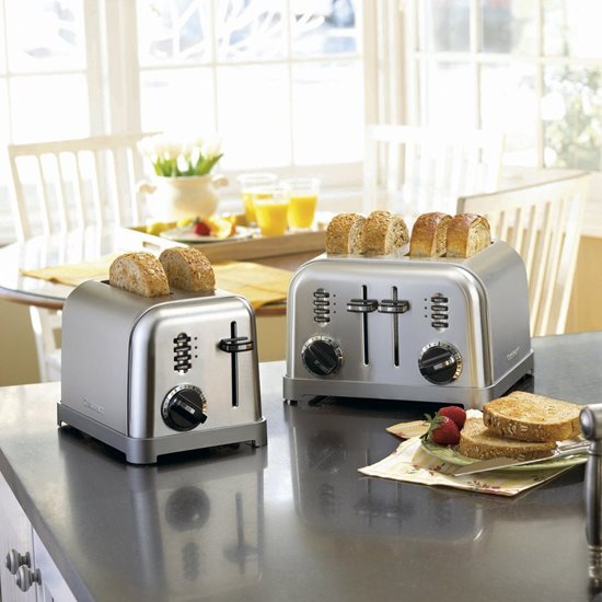 Toaster with 4 slots, 1800 W, "Silver" - Cuisinart