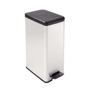 40 l rectangular trash bin provided with pedal - Curver