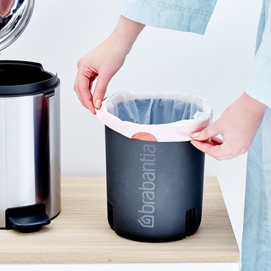 Saci de gunoi cod B, 5 L, 60 buc. - Brabantia