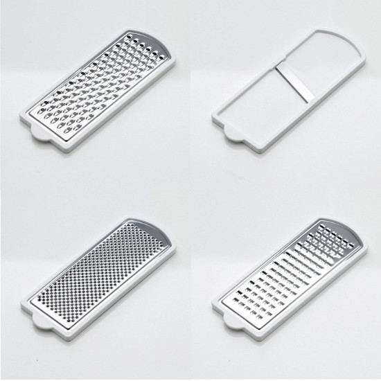 Grater ilchuspóireach, déanta as cruach dhosmálta - Kitchen Craft