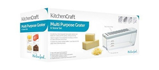 Grater multipurpose, stainless steel - Kitchen Craft
