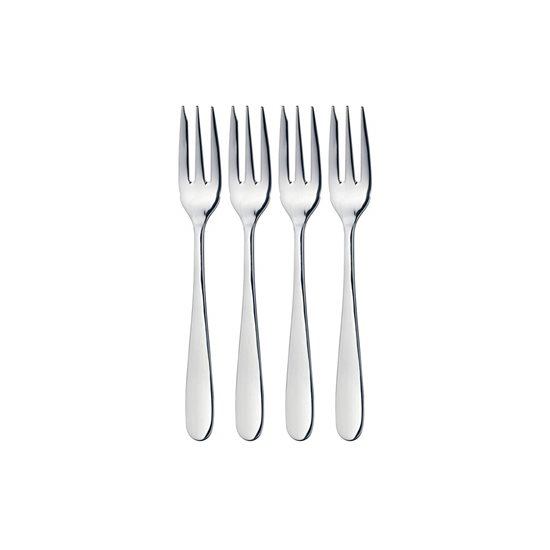 Sæt med 4 (bestik) gafler lavet af rustfrit stål - fra Kitchen Craft