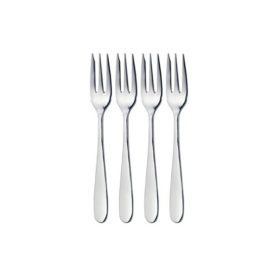 Set med 4 (bestick) gafflar gjorda av rostfritt stål - från Kitchen Craft