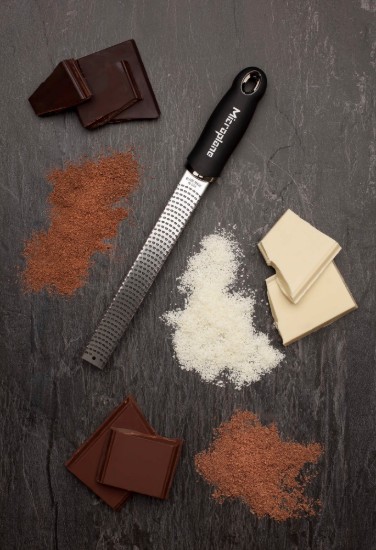 Klasyczna tarka, stal chirurgiczna, 32,5 cm, czarna - Microplane