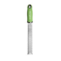 30.5 x 3.3 x 2.5 cm grater made of surgical steel, green color - Microplane brand