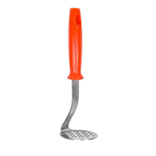 Mini utensílio para esmagar batatas, 17 cm, aço inoxidável