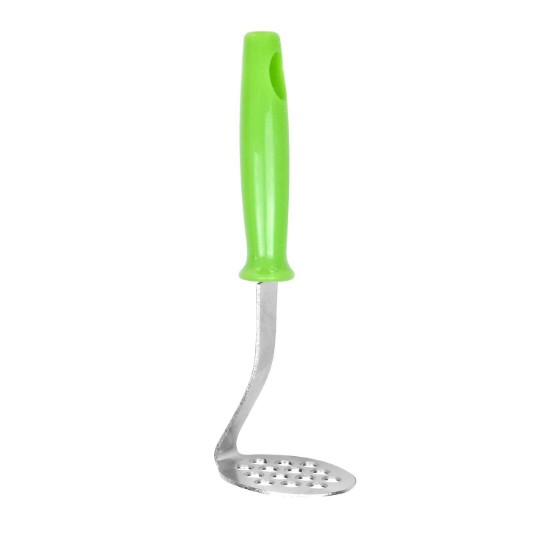 Mini utensílio para esmagar batatas, 17 cm, aço inoxidável