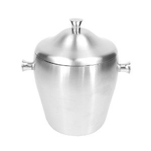 Ice bucket, stainless steel, 1,5 l