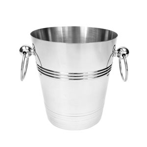 Ice bucket, stainless steel, 15 cm