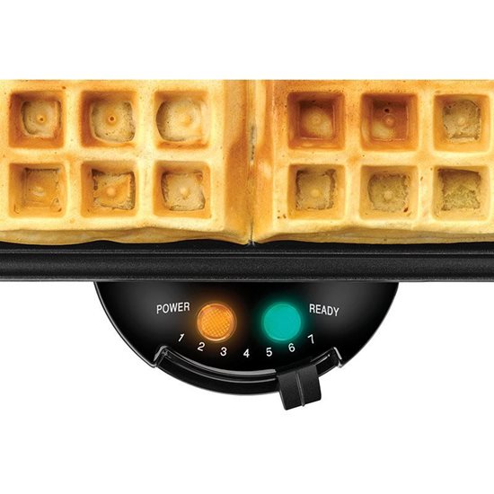 Gléas chun waffles cearnacha a ullmhú, 1200 W - Unold