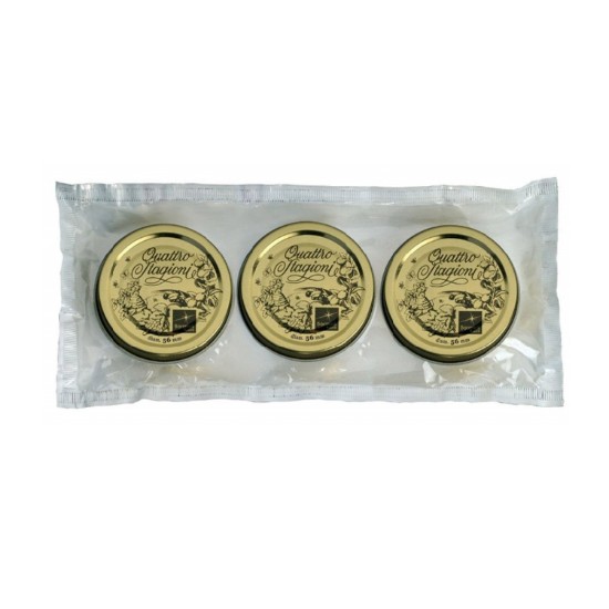 Set of 3 lids for jars - Bormioli Rocco