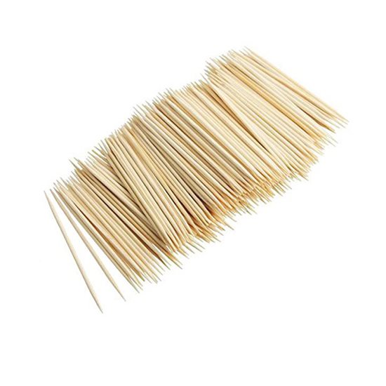 Set of 200 wooden toothpicks, 6.5 cm - Kesper