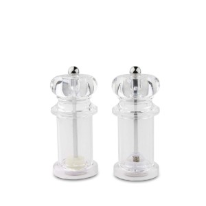 Set med 2 kvarnar för peppar och salt - Grunwerg