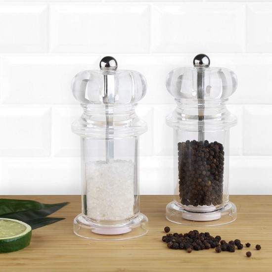 Sæt med 2 kværne til peber og salt - Grunwerg