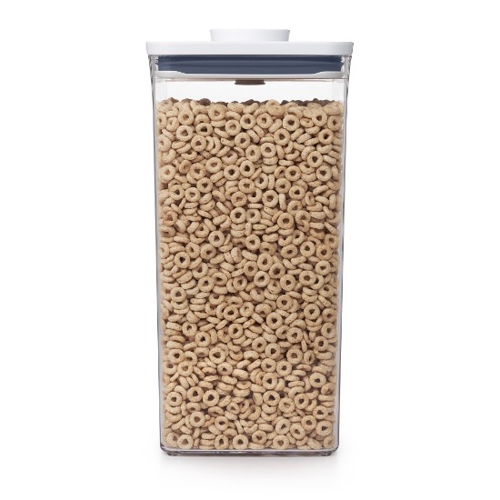 Recipiente para alimentos quadrado, plástico, 16 x 16 x 32 cm, 5,7 L - OXO