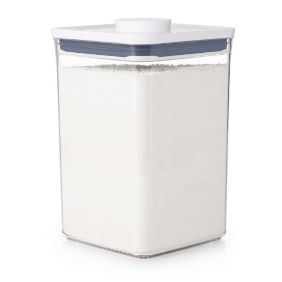 Square food container, plastic, 16 x 16 x 24 cm, 4.2 L - OXO