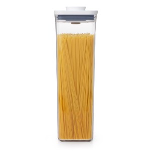 Vierkante voedselcontainer, kunststof, 11 x 11 x 32 cm, 2,1 L - OXO