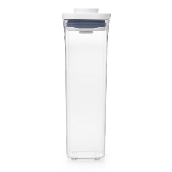 Firkantet madbeholder, plastik, 8 x 8 x 24 cm, 0,8 L - OXO