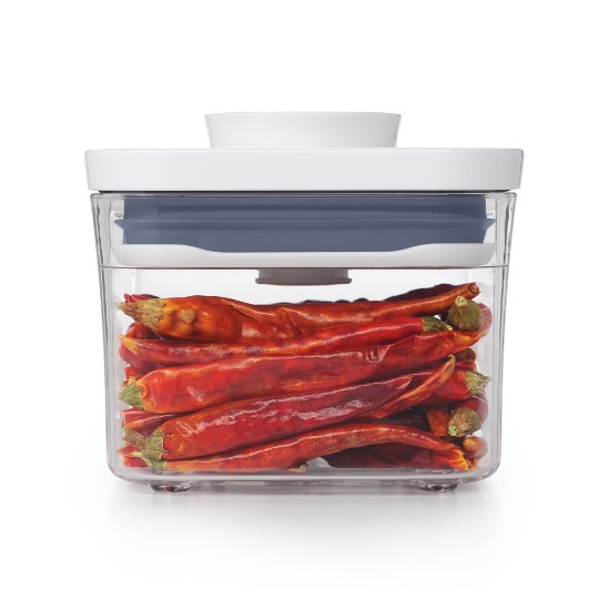 Квадратен контейнер за храна, пластмасов, 11 х 11 х 8 см, 0.4 л - OXO