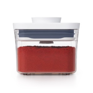 Square food container, plastic, 11 x 11 x 8 cm, 0.4 L - OXO