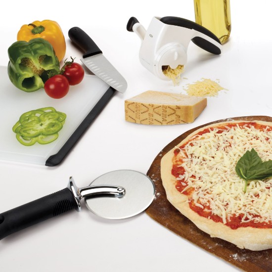 Pizza krájač, 10 cm, oceľová čepeľ - OXO