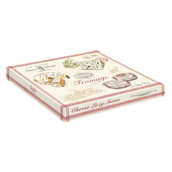 "Fromage" rotating platter made of glass, 32 cm - Nuova R2S
