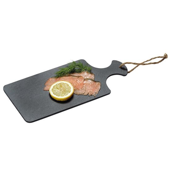 Platter ag freastal, 35 x 16 cm, scláta - Kesper