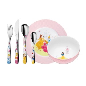 Conjunto de jantar infantil, 6 peças, "Princess" - WMF