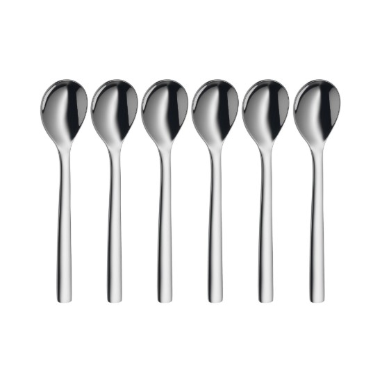 Ensemble de 6 cuillères à œufs en acier inoxydable, 12 cm, "Nuova" - WMF