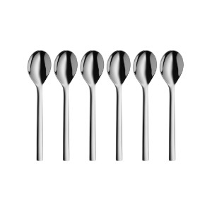 Set of 6 teaspoons "Nuova", stainless steel, 13.5 cm - WMF