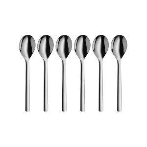 Set of 6 teaspoons "Nuova", stainless steel, 13.5 cm - WMF