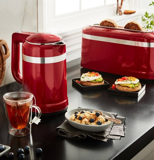 "Design" electric kettle, 1.5 L, Empire Red - KitchenAid brand