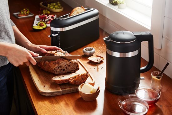 1-slot toaster, Design, Matte Black - KitchenAid