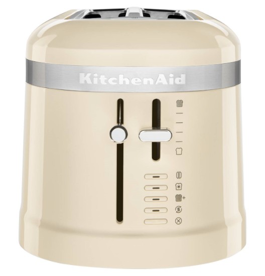 Toaster b'2 slots, Design, Almond Cream - KitchenAid