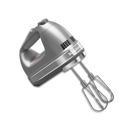 Handmixer, 7 snelheden, 85W, Contour Silver - KitchenAid