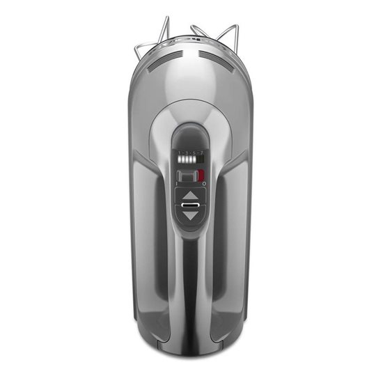 Ročni mešalnik, 7 hitrosti, 85 W, Contour Silver - KitchenAid