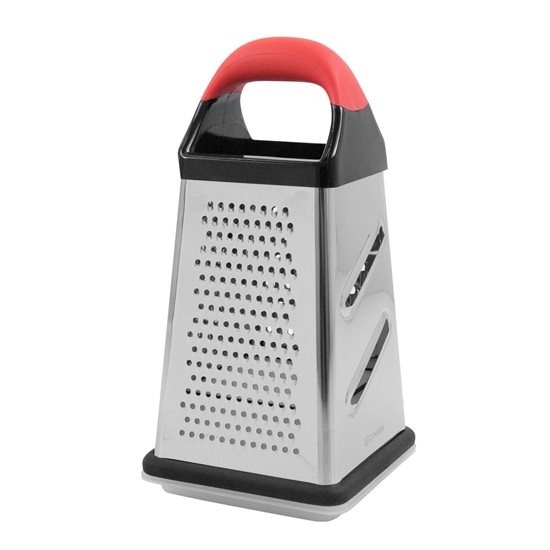 Stainless steel grater, 25.4 cm, with collecting tray - Zokura