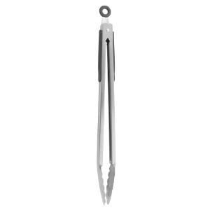 Stainless steel barbecue tongs, 40 cm - Zokura