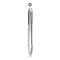 Stainless steel barbecue tongs, 35 cm - Zokura