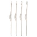 Set di 4 forchette per frutti di mare - marca "de Buyer".