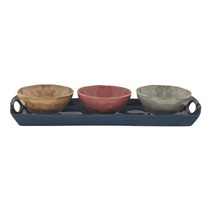 4-piece set for serving appetizers, "Interiors" - Nuova R2S