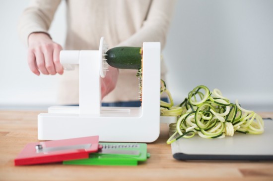 Špirálové rezacie zariadenie s 3 vymeniteľnými čepeľami - OXO