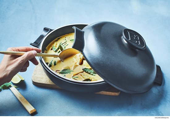 Keramikas Cocotte katls, 27 cm/2,5L, "Delight", Slate - Emile Henry