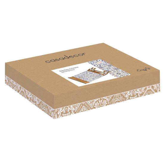 "CASADECOR" 5-piece cheese serving set, yellow - Nuova R2S