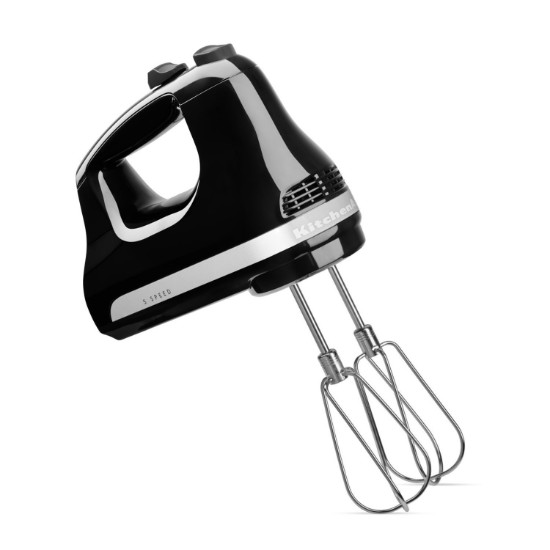 Käsisekoitin 5 nopeudella, 85 W, Classic-sarja, Onyx Black - KitchenAid