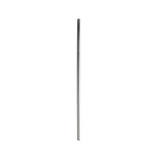 Прямая соломинка из нержавеющей стали, 21,5 см - Grunwerg