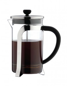 Caffettiera, 800 ml, in vetro, "Café Ole Mode"- Grunwerg